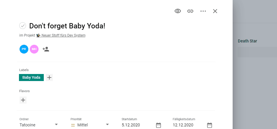 Beobachten aktivieren